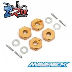 Juego de bujes hexagonales de rueda de 14 mm 4 piezas Maverick MV150233