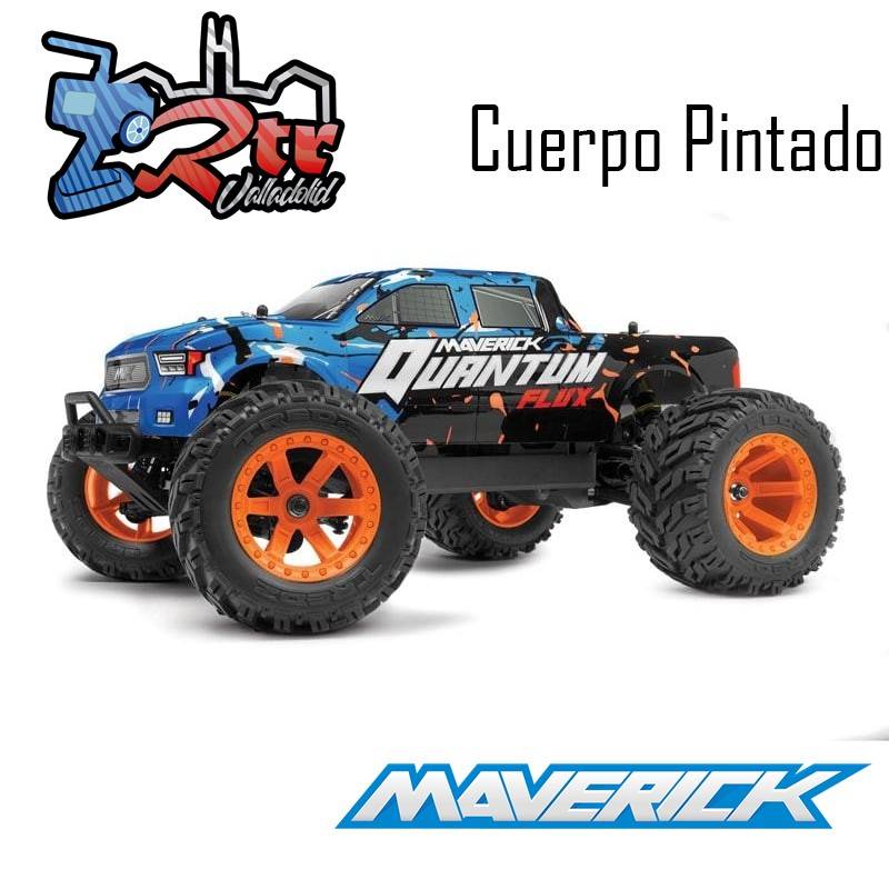 Cuerpo Rosado/Naranja Quantum MT 1/10 Monster Truck Maverick MV150173