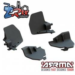 Juego de protección lateral Senton Mega Arrma AR320421