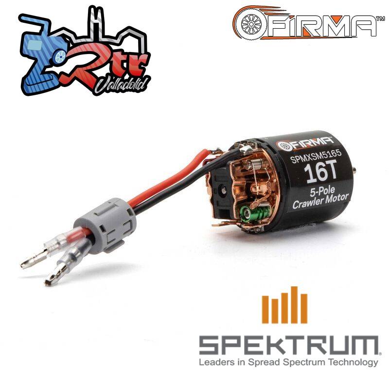 Motor Specktrum Escobillas 16T 5Slot Para Crawler Firma Motor