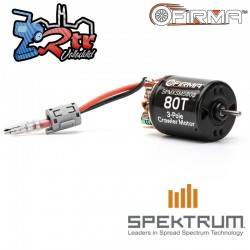 Motor Spektrum Escobillas 80T 3Slot Para Crawler Firma Reconstruible
