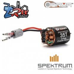 Motor Spektrum Escobillas 35T 3Slot Para Crawler Firma Reconstruible