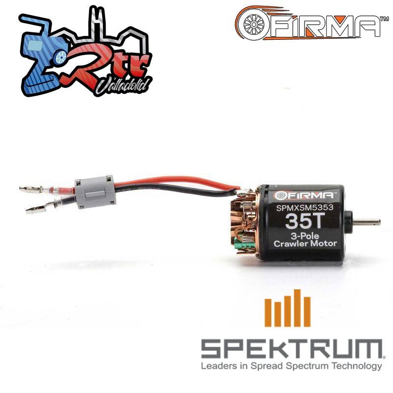 Motor Specktrum Escobillas 35T 3Slot Para Crawler Firma Reconstruible