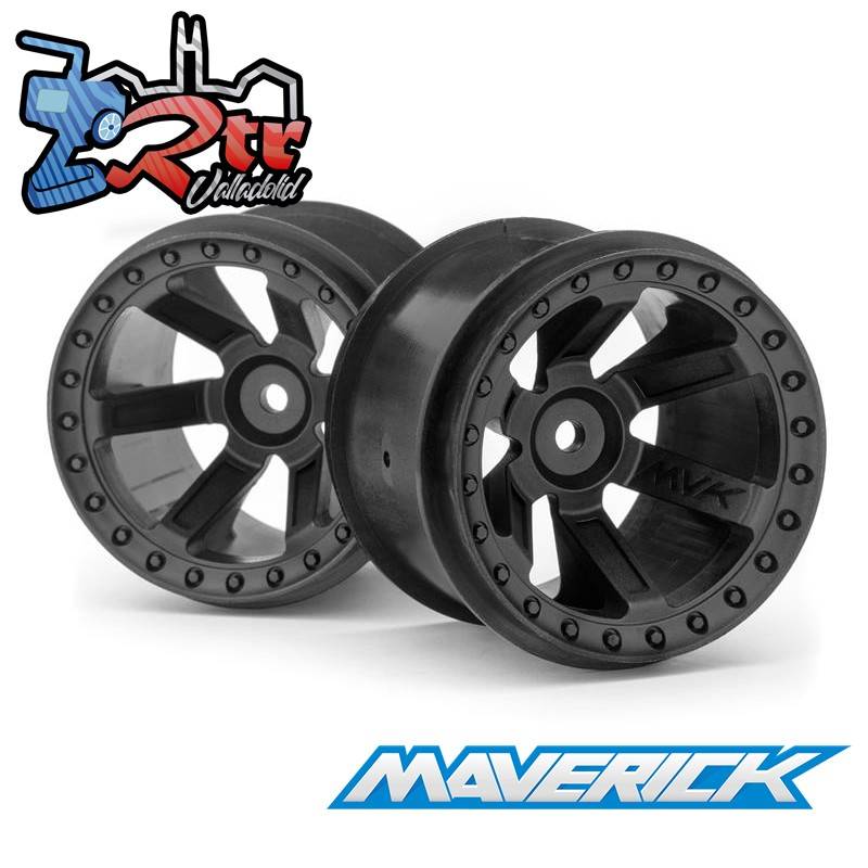 Llantas Quantum MT 2 Negras 2 unidades Maverick MV150160
