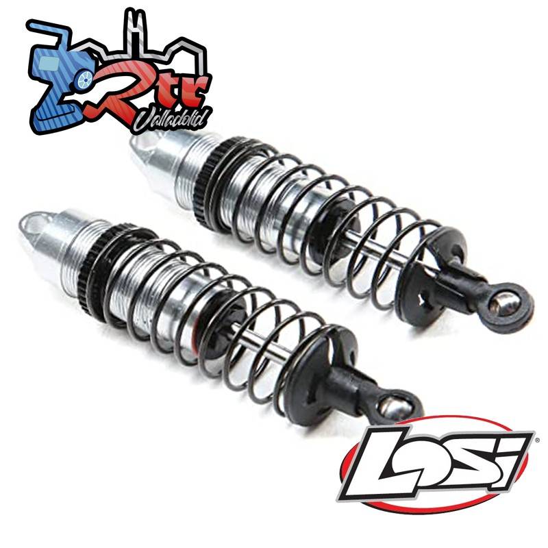 Conjunto de amortiguador delantero, aluminio Mini-T 2.0 Losi LOS314004