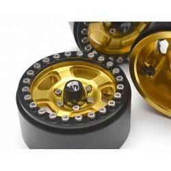 Llantas BoomRacing Golem KRAIT™ 1.9 con separadores de 8mm Aluminio 4 Unidades Oro