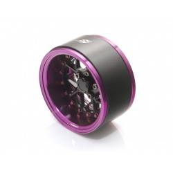 Llantas BoomRacing ProBuild™ 1.9 LGB Ajustable Offset Aluminio 2 Unidades Purpura/Negro
