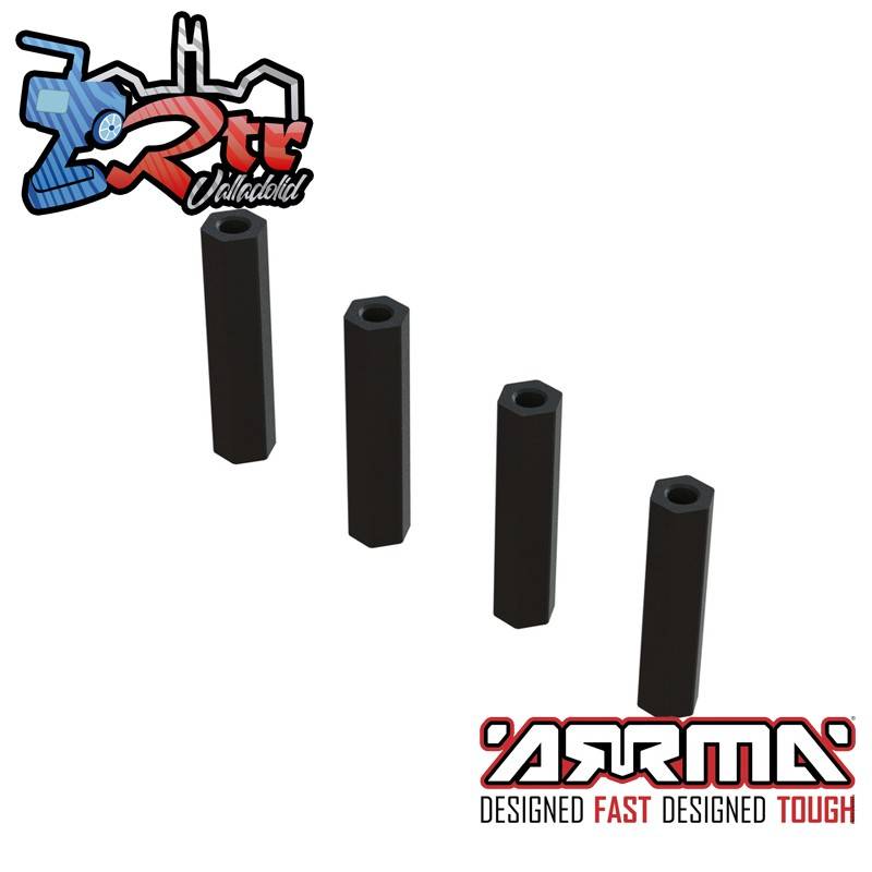Postes de aluminio para montaje en servo Arrma ARA320651