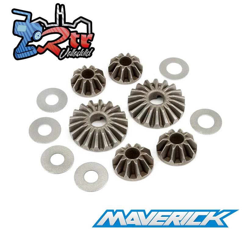 Juego de engranajes diferenciales 18T / 10T Maverick MV150143