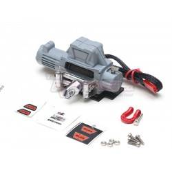 Cabrestante Team Raffee Co. de aleación a escala 1/10 para RC Crawler 6-12V Gris