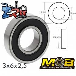 Rodamiento 3x6x2,5 2RS 1 Unidad