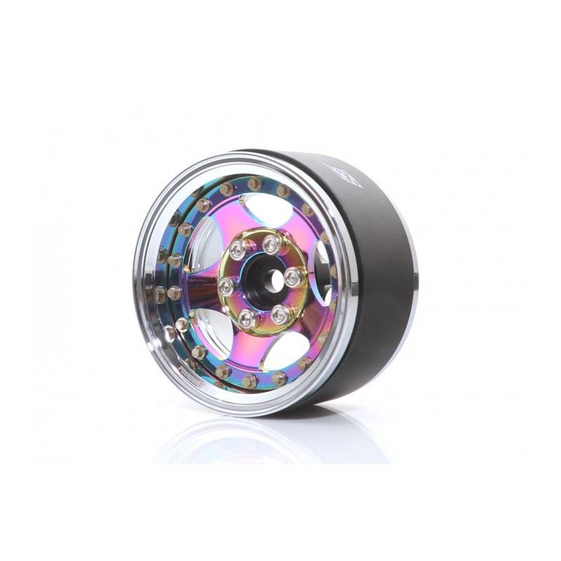 Barril de rueda 1.9" de aluminio extra ancho de 15 mm ProBuild ™ 1 Unidad Cromo ProBuilt