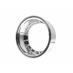 Barril de rueda 1.9" de aluminio de 15 mm ProBuild ™ 1 Unidad Cromo BoomRacing