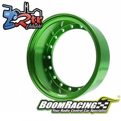 Barril de rueda 1.9" de aluminio de 15 mm ProBuild ™ 1 Unidad Verde BoomRacing