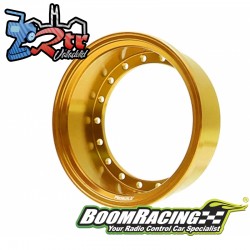 Barril de rueda 1.9" de aluminio de 15 mm ProBuild ™ 1 Unidad Oro BoomRacing