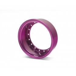 Barril de rueda 1.9" de aluminio de 15 mm ProBuild ™ 1 Unidad Purpura BoomRacing