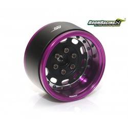 Barril de rueda 1.9" de aluminio de 15 mm ProBuild ™ 1 Unidad Purpura BoomRacing