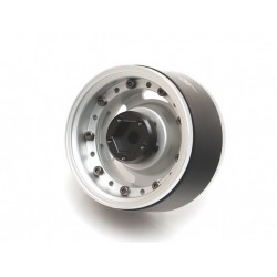 Placa Frontal ProBuild™ 1.9"Aluminio Slot Mags Jelly Bean Plata Mate BoomRacing