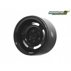 Placa Frontal ProBuild™ 1.9"Aluminio Slot Mags Jelly Bean Negro BoomRacing