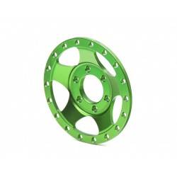 Placa frontal ProBuild™ Alum RTS 1 Unidad Verde BoomRacing