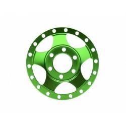 Placa frontal ProBuild™ Alum RTS 1 Unidad Verde BoomRacing