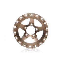 Placa frontal ProBuild™ Alum SS5 1 Unidad Bronce BoomRacing