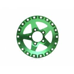 Placa frontal ProBuild™ Alum SS5 1 Unidad Verde BoomRacing