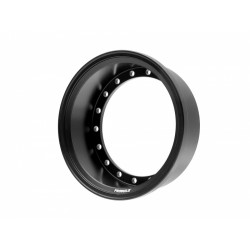 Barril de rueda 1.9" de aluminio de 15 mm ProBuild ™ 1 Unidad Mate Negro BoomRacing