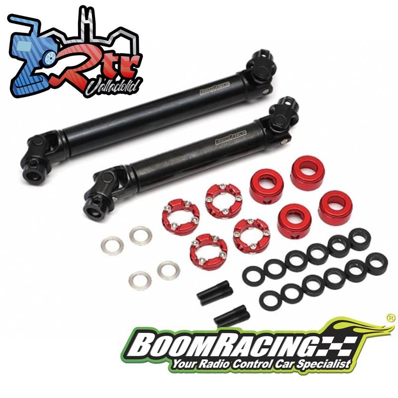 Juego de eje de transmisión central de acero BADASS ™ HD para Axial SCX10 II BoomRacing