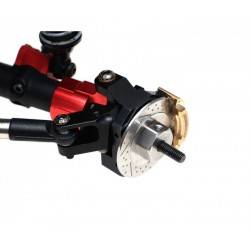 Juego de discos de freno delantero de latón para ejes AR44 SCX10 II BoomRacing