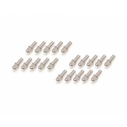 ProBuild ™ Mag Seat Lug Tuerca M2.5x6mm Juego de tornillería de escala 20 unidades Plateado