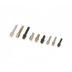 ProBuild ™ Mag Seat Lug Tuerca M2.5x6mm Juego de tornillería de escala 20 unidades Plateado