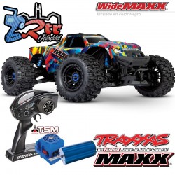 Traxxas Wide Maxx 4s Brushless TSM Monster Truck 1/10 RTR Rock and Roll