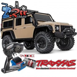 Traxxas TRX-4 4wd 1/10 Scale & Trail Crawler Land Rover Defender Sand