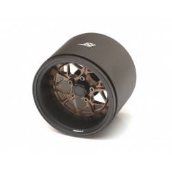 Llantas BoomRacing ProBuild™ 1.9 LGB extra ancho Ajustable Offset Aluminio 2 Unidades Mate Negro/Bronce
