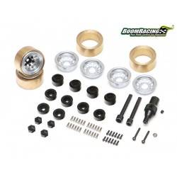 Llantas BoomRacing KRAIT™ 1.0" Terra Outset Ajustable Aluminio 4 Unidades