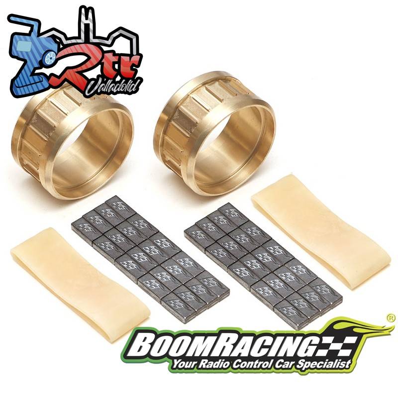 Anillo de Laton BoomRacing ProBuild™ 1.9 Extra Ancho 2 Unidades