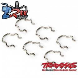 Clips hexagonales de rueda 6 Unidades TRA7757