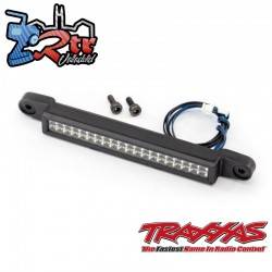 Barra de luces LED, frontal alto voltaje 40 LED blancos doble fila 82 mm de ancho TRA7884