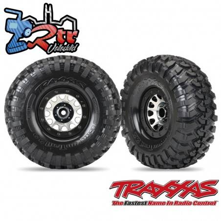 Traxxas Canyon Trail 1.9 pneus sur jante Beadlock satinée - TRX8272X - MK Racing Traxxas Canyon Trail 1.9 pneus sur jante Beadlock satinée - TRX8272X - MK Racing