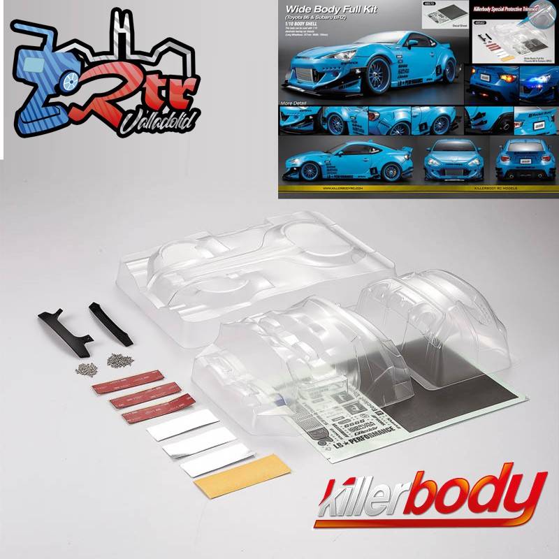Carrocería Killerbody Ampliación Tipo 1 para Toyota 86 y Subaru BRZ