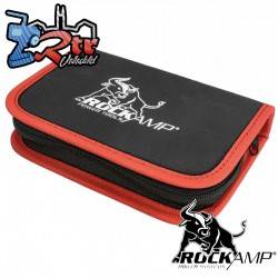 Juego de herramientas Rockamp con bolsa 11 piezas HSS Titan plateado