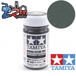 Pintura Textura Diorama efecto pavimento, gris oscuro 100ml Tamiya 87115