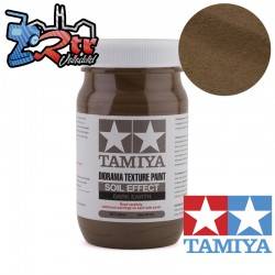 Pintura Textura Diorama efecto Tierra Oscura Marron 250ml Tamiya 87121