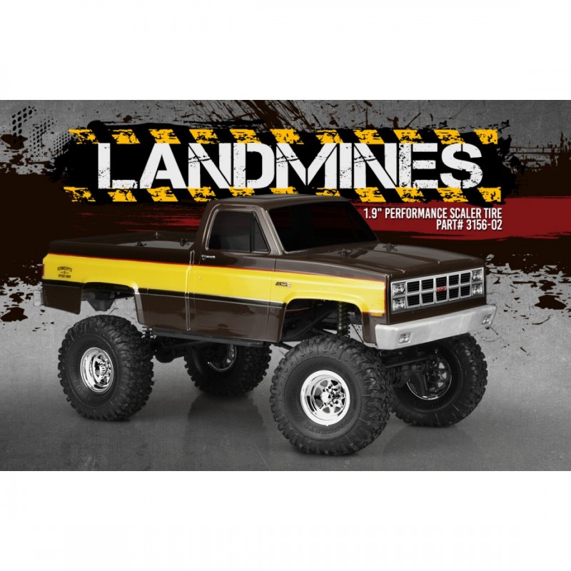 Ruedas Jconcepts Landmines 1.9 130mm Compuesto Verde Piezas 3088-02