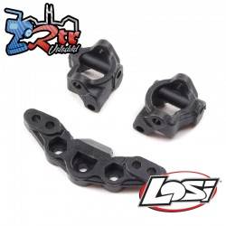 Bloque de ruedas y bloque de inclinación frontal Mini-T, Mini-B 2.0 Losi LOS214005