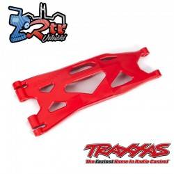 Brazo de suspensión, inferior, Rojo (1) (Izquierdo, delantero o trasero)(para usar con 7895 Traxxas TRA7894R