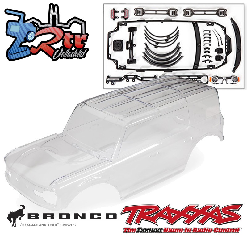 Carrocería Ford Bronco 2021 completa transparente TRA9211