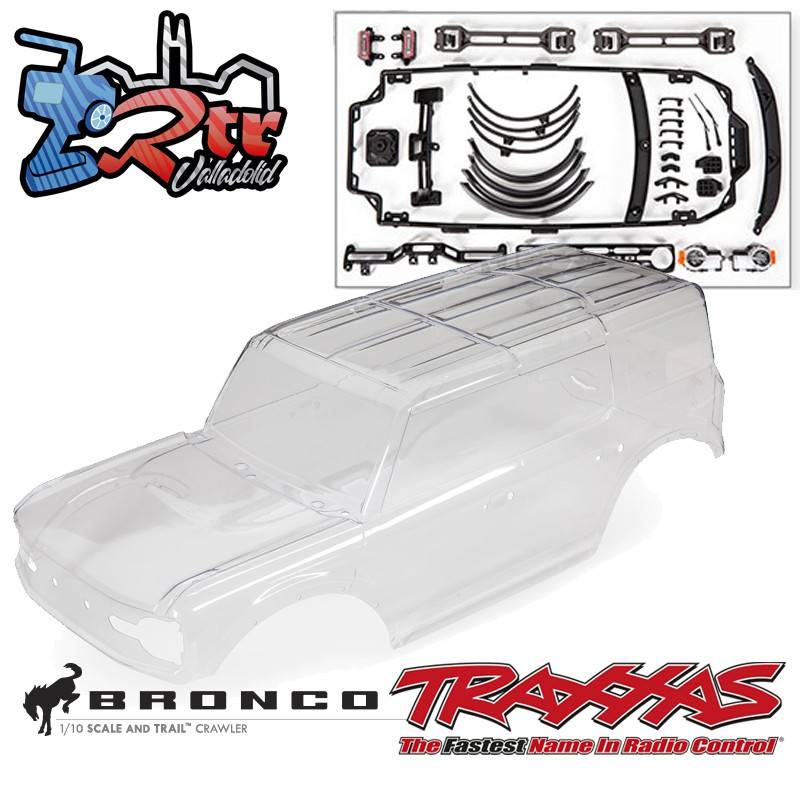 Carrocería TRAXXAS Ford Bronco 2021 completa transparente TRA9211
