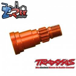 Eje de muñón, aluminio, anodizado Anaranjado TRA7768T
